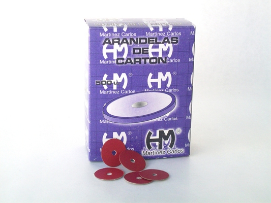 ARANDELAS DE CARTON x500u.