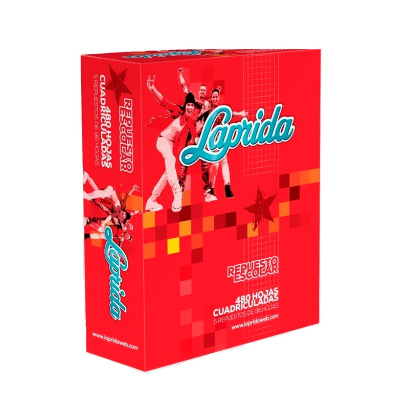 LAPRIDA*REPUESTO 480H.CUAD.PP.90GR.