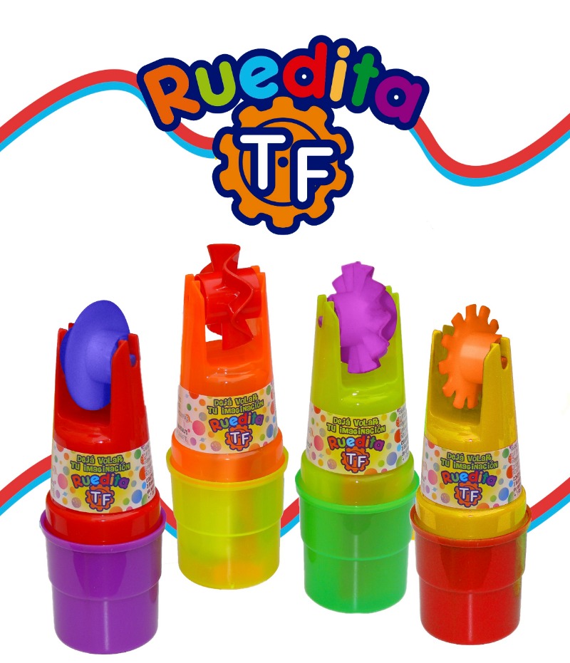 RUEDITA C/PLASTILINA Y MOLDE