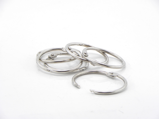 AROS METAL P/CARPETA 40mm.