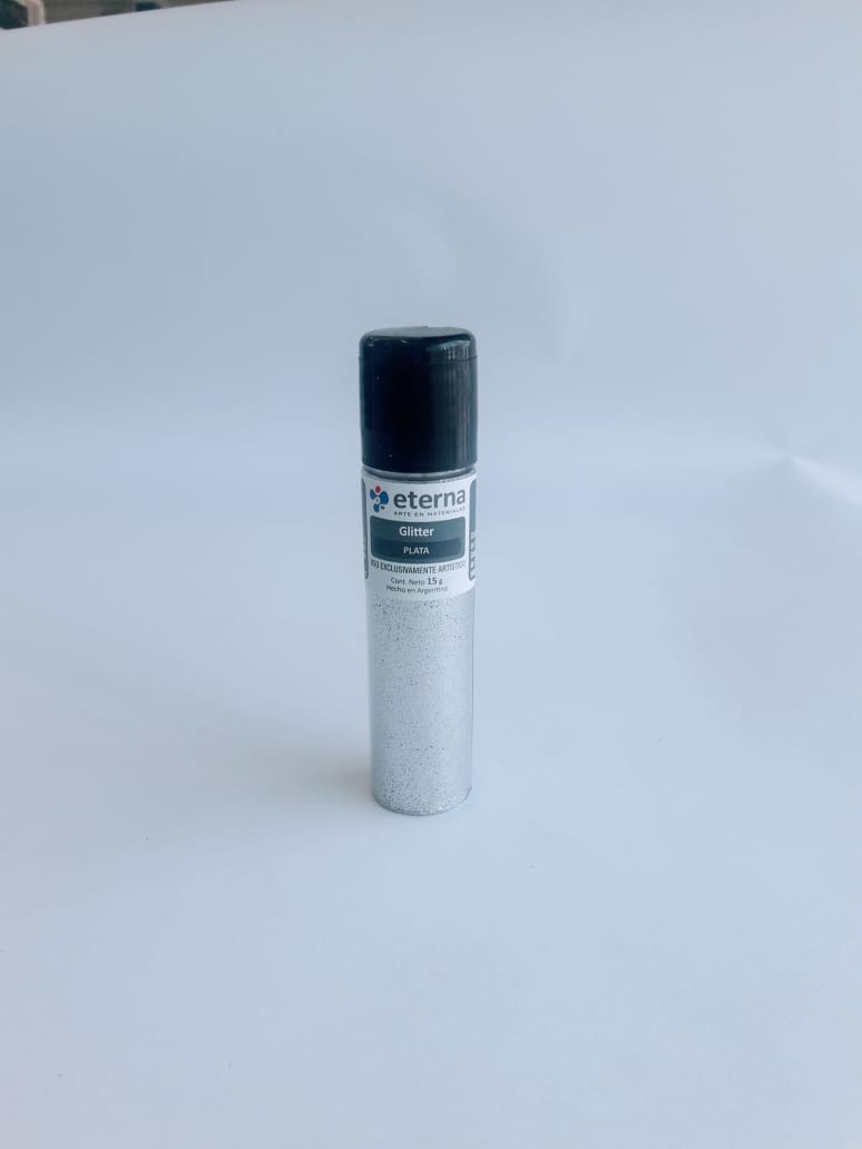 GLITTER PLATA 15grs.ETERNA