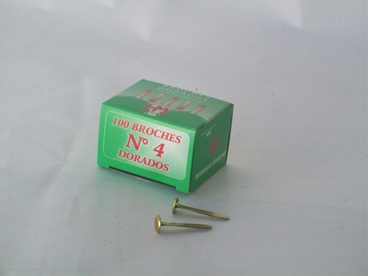 BROCHES DORADOS 23mm.N*4x100u.