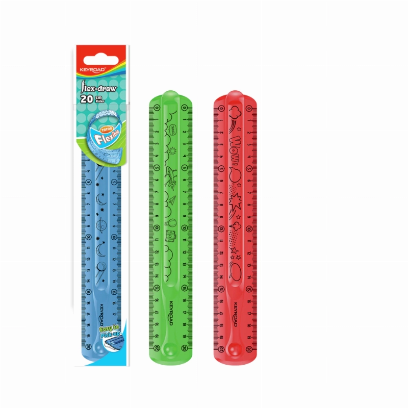 REGLA 20cm. FLEXIBLE KEYROAD