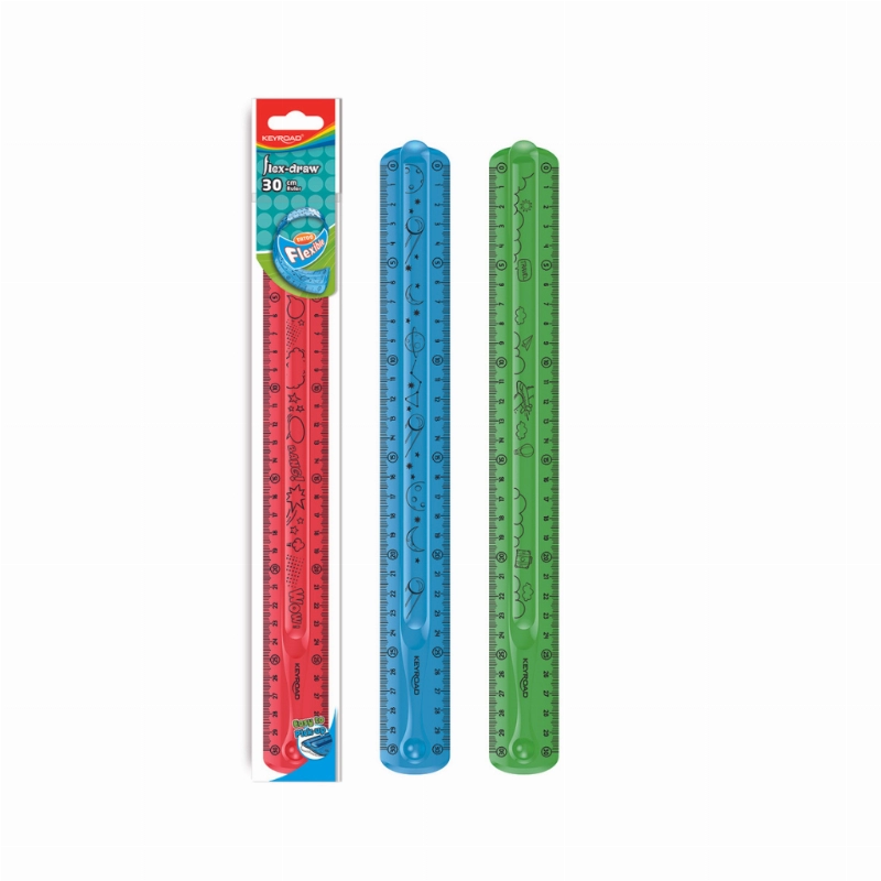 REGLA 30cm. FLEXIBLE KEYROAD