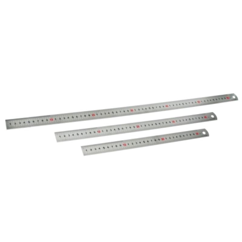 REGLA ACERO INOX.40cm. GRADUADA.