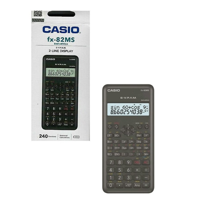 CALC.CIENTIF.FX-82 MS 240 func.CASIO