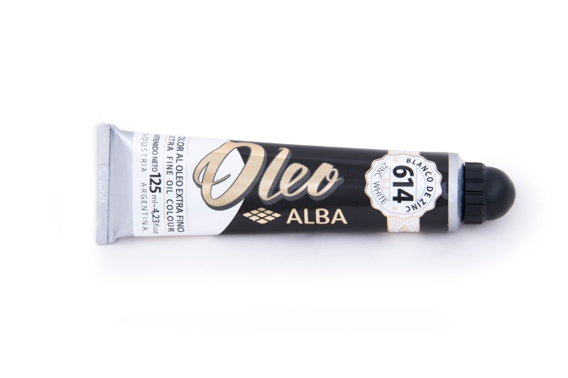 OLEO 125cc.BLANCO DE ZINC ALBA