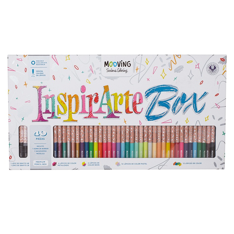 LAP.COLORES x40u.LARGOS COLORING