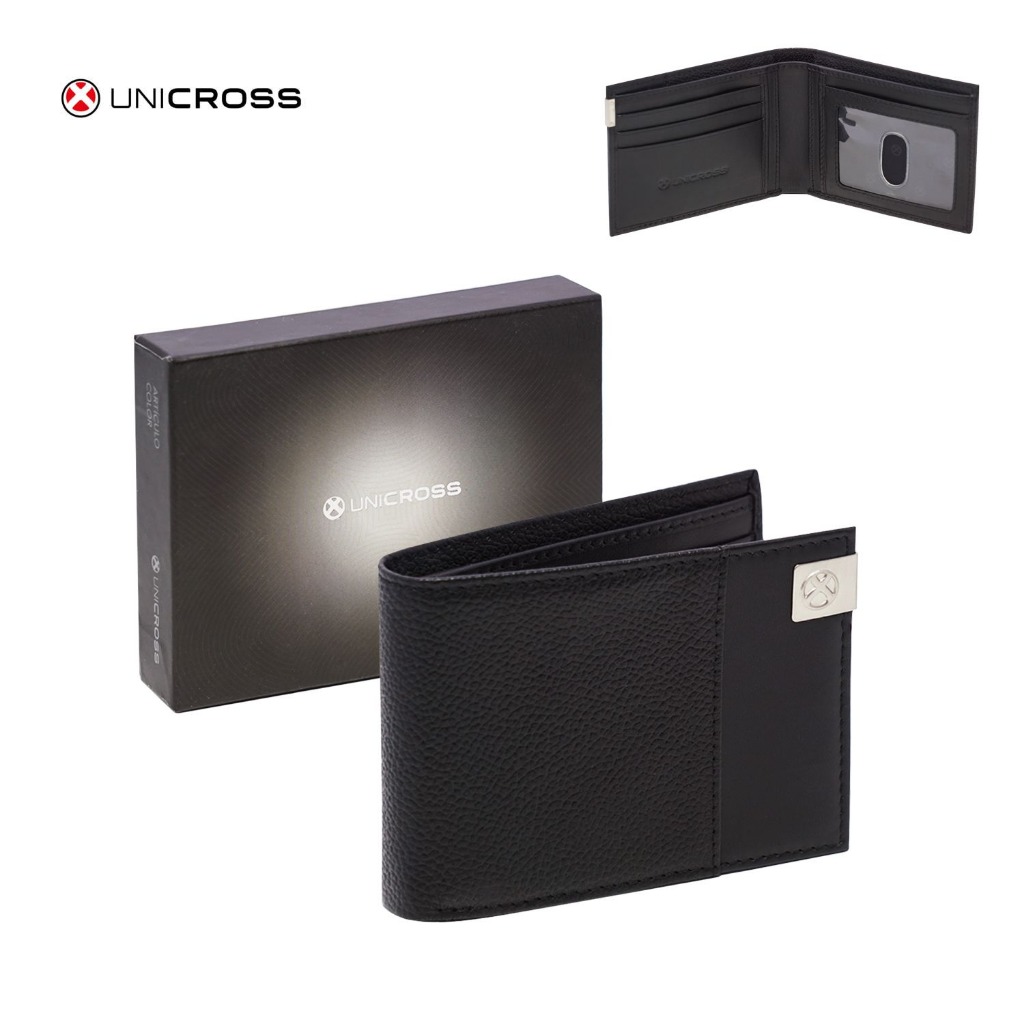 BILLETERA C/DIVISIONES CUERO UNICROSS