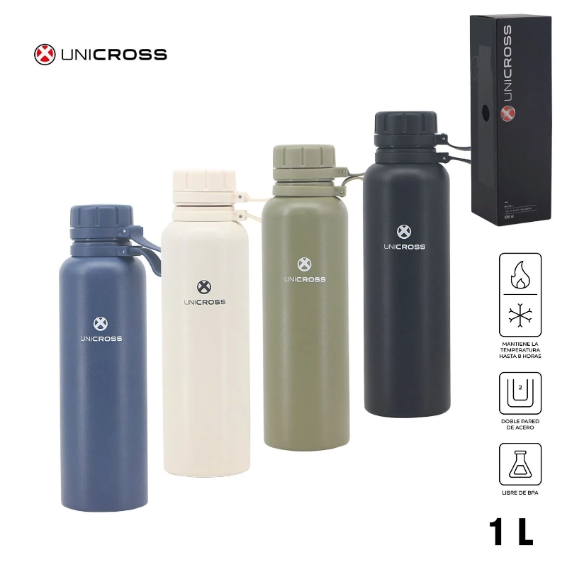 BOTELLA TERMICA 1000ml.UNICROSS