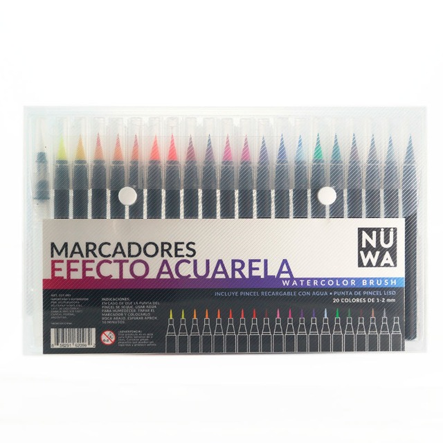 MARC.x24u. PUNTA PINCEL EFECTO ACUARELA