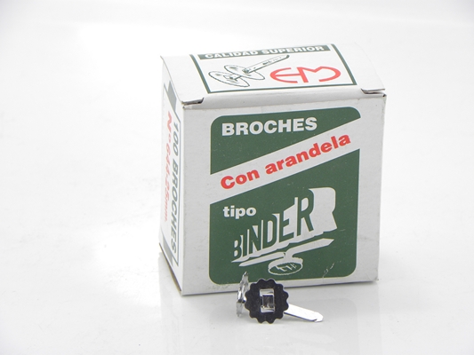 BROCHES BINDER N*644-25mm.x100u.