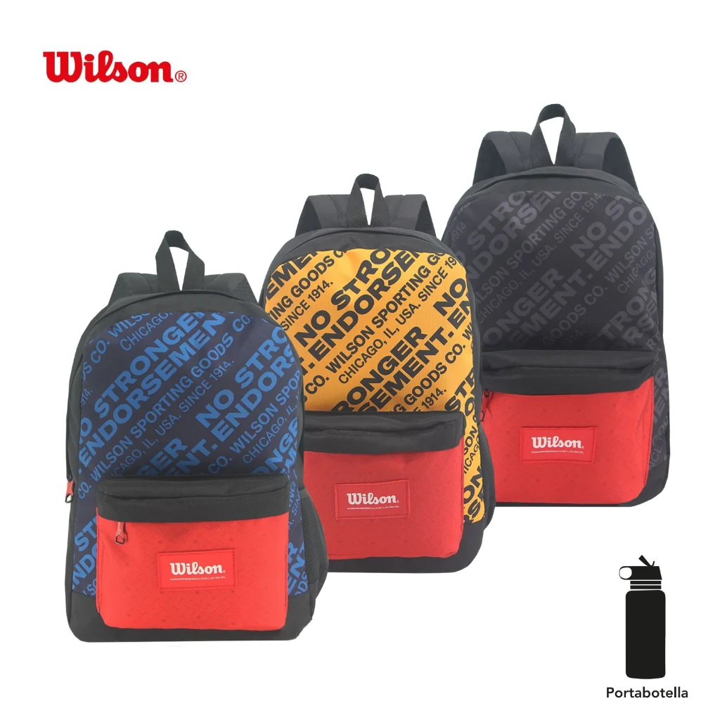 MOCHILA ESPALDA URBAN STREET 17" WILSON