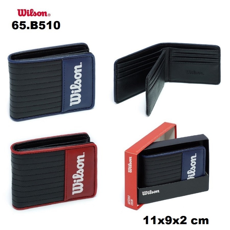 BILLETERA C/DIVISIONES BLACK WILSON