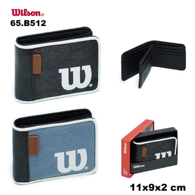 BILLETERA C/DIVISIONES BLACK/DENIN WILSON