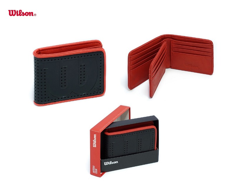 BILLETERA C/DIVISIONES RED WILSON