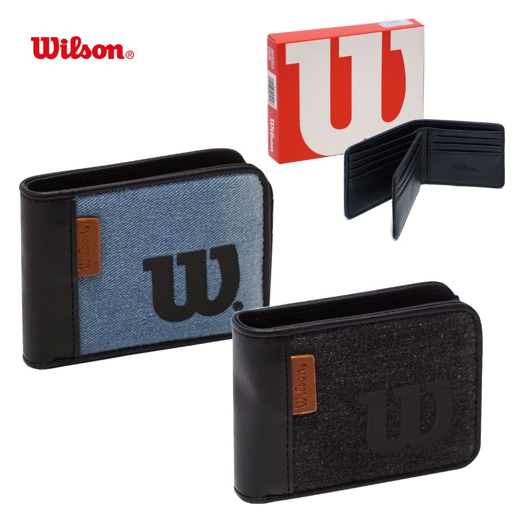 BILLETERA C/DIVISIONES BLUE JEAN WILSON