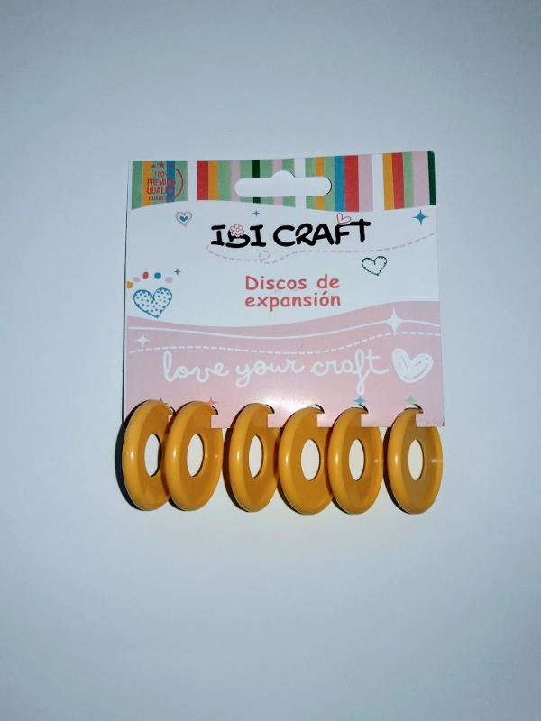 ANILLOS DE EXPANSION 32mm.x6u. AMARILLO