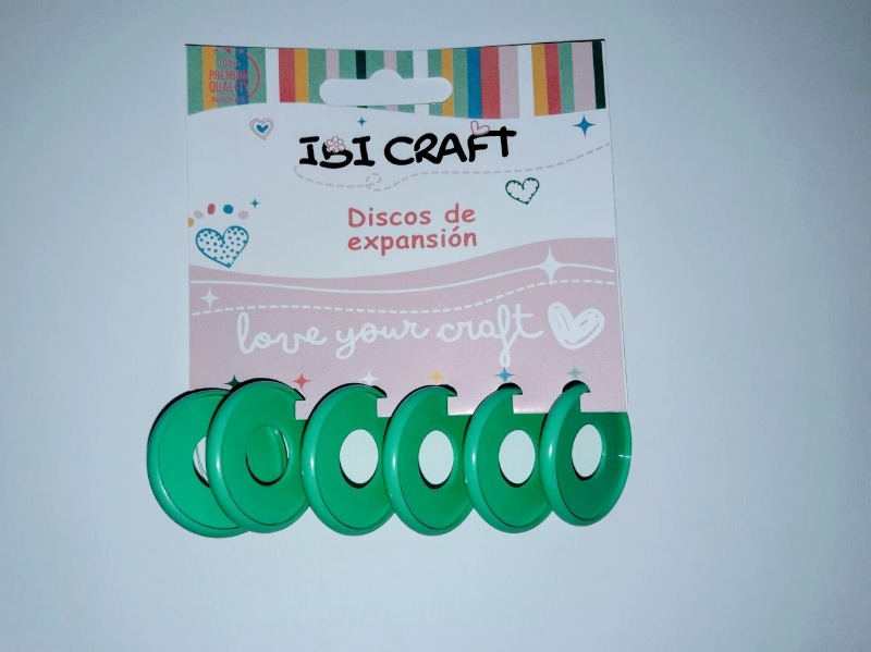 ANILLOS DE EXPANSION 32mm.x6u. VERDE