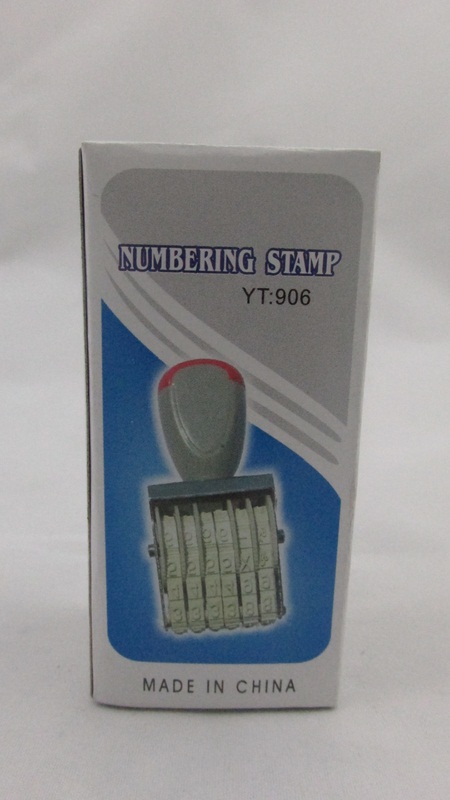 SELLO NUMERADOR 5mm. 6 bandas  YT906