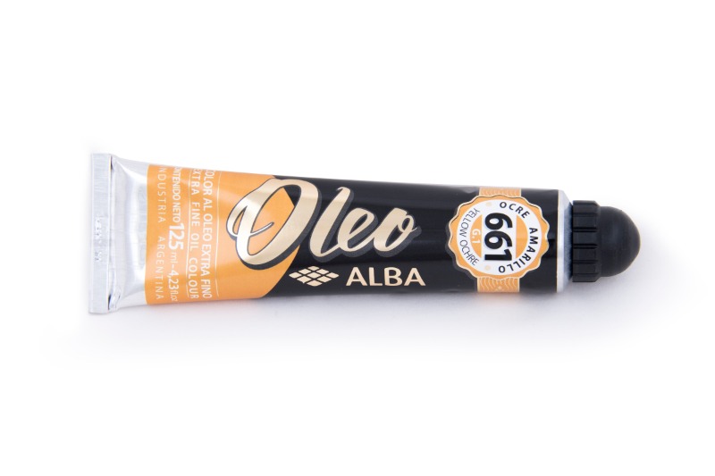 OLEO 125cc.OCRE AMARILLO ALBA