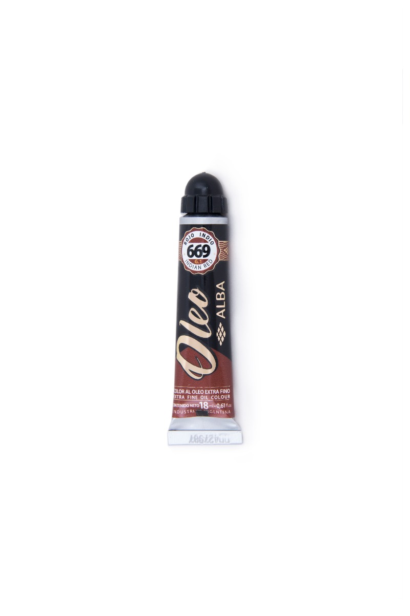 OLEO 18cc.ROJO INDIO ALBA