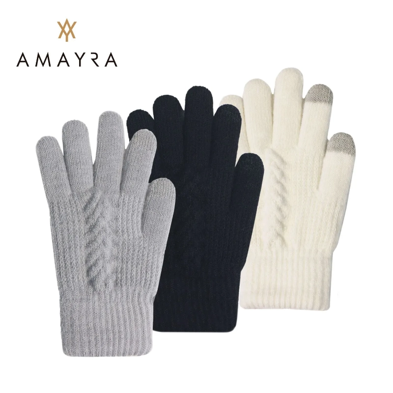 GUANTES TEJIDO TRENZADO AMAYRA