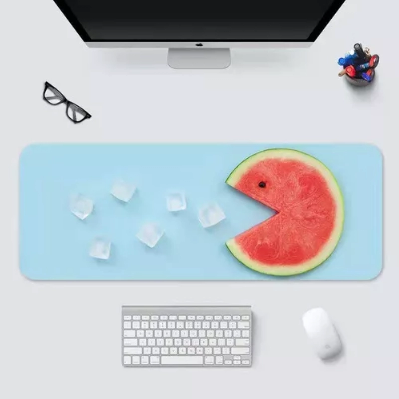 PAD P/MOUSE y TECLADO C/DISEÑO 80x30cm.
