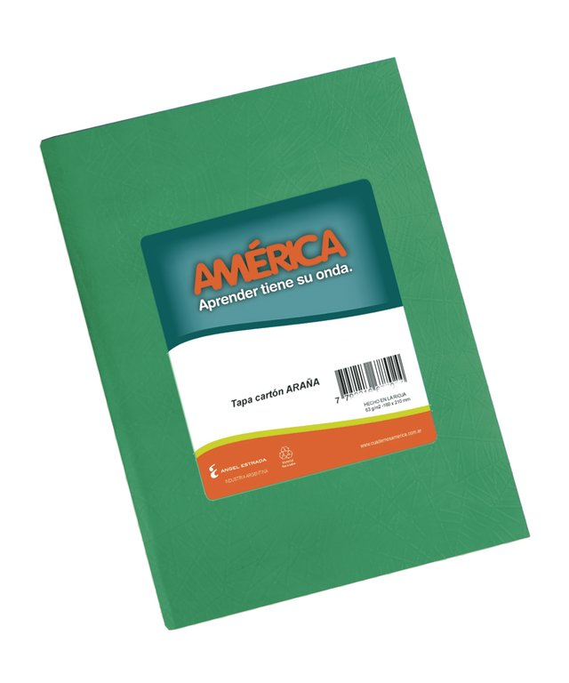 CUAD.T/DURA 82HR.VERDE AMERICA