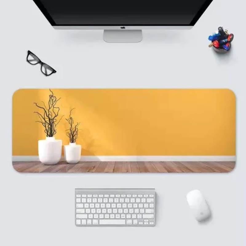 PAD P/MOUSE y TECLADO C/DISEÑO 80x30cm.