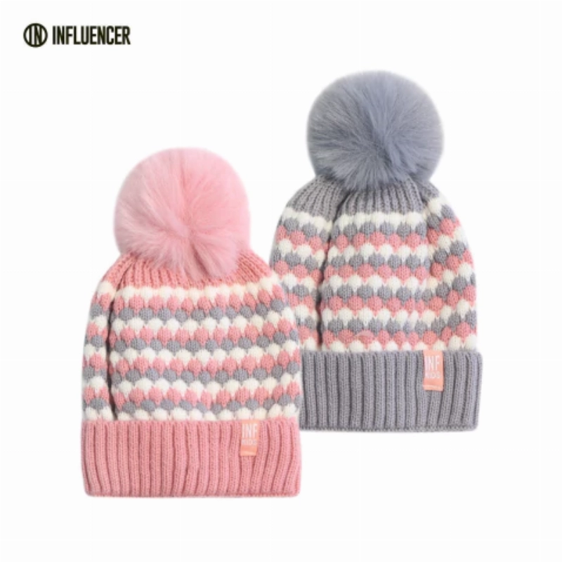 GORRO TEJIDO C/DISEÑO INFLUENCER KIDS