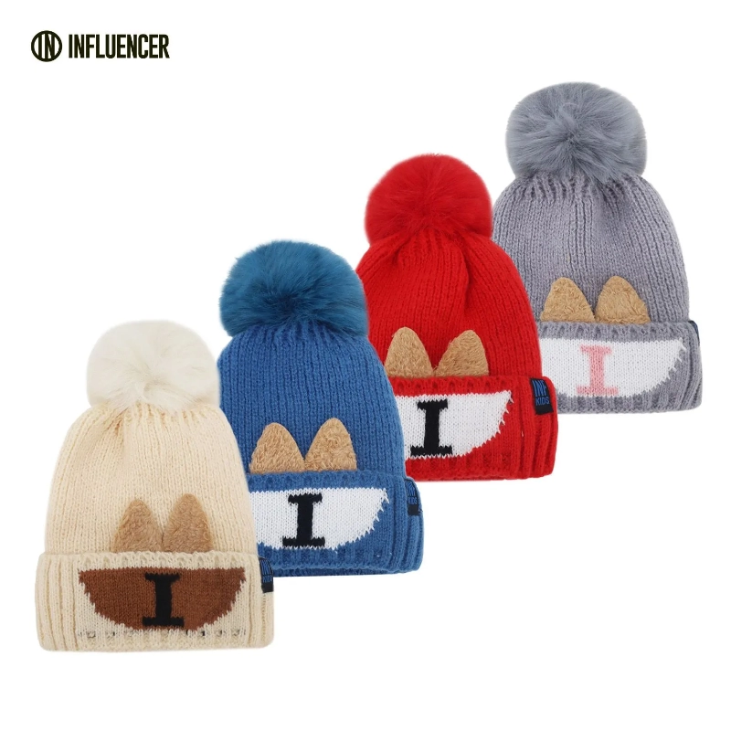 GORRO TEJIDO LISOS CONEJITO INFLUENCER KIDS