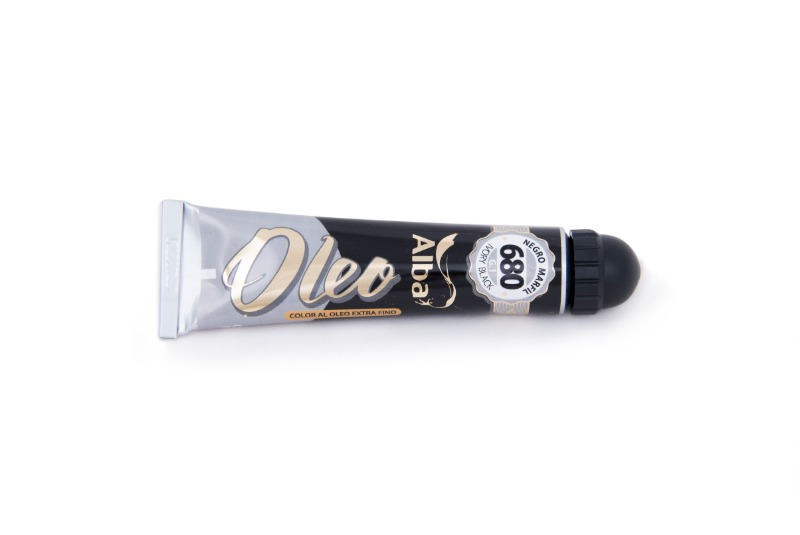 OLEO 60cc.NEGRO MARFIL ALBA