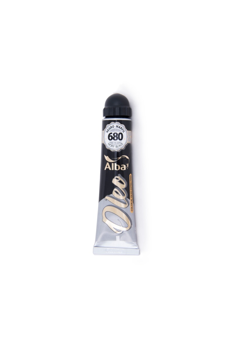 OLEO 18cc.NEGRO MARFIL ALBA
