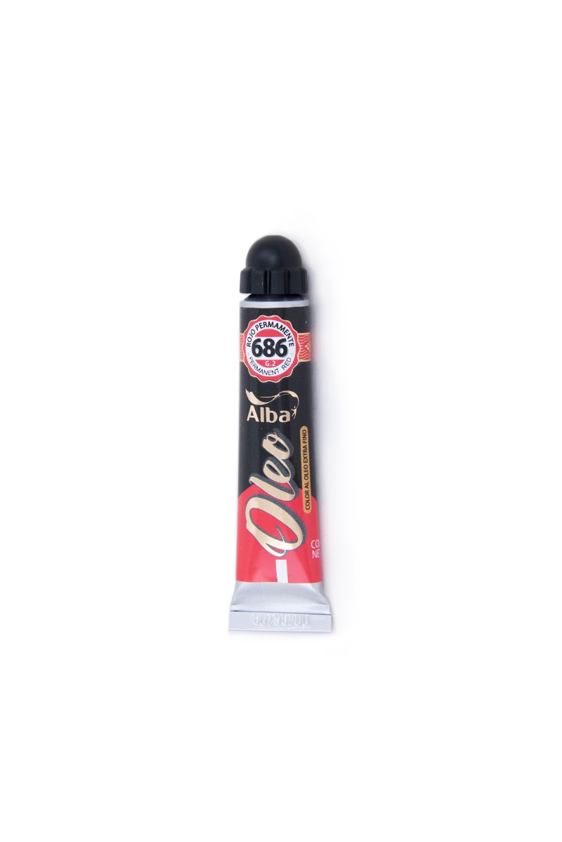 OLEO 18cc.ROJO  PERMANENTE ALBA