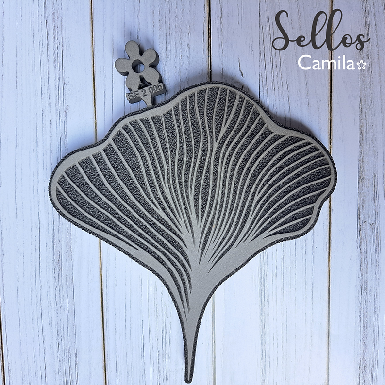 SELLO DECORATIVO GINGKO GRANDE