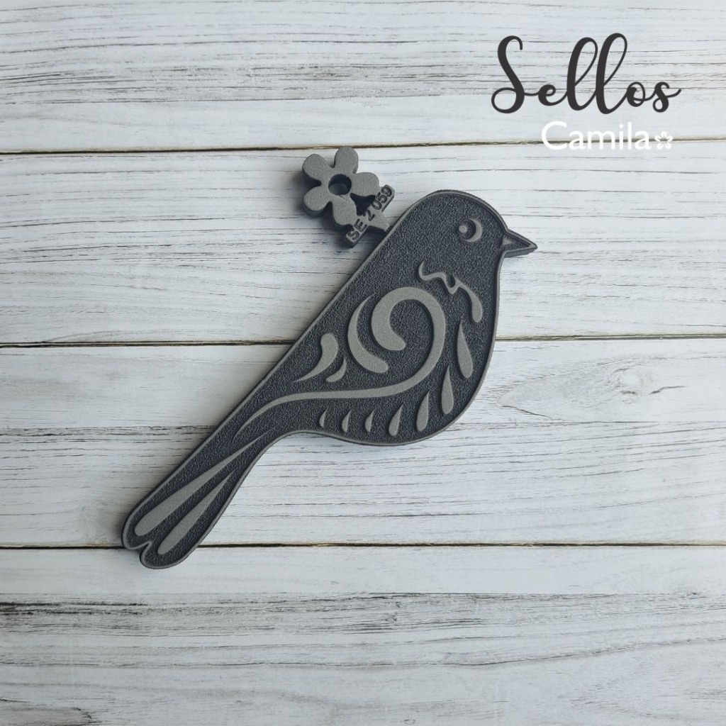 SELLO DECORATIVO PAJARITO