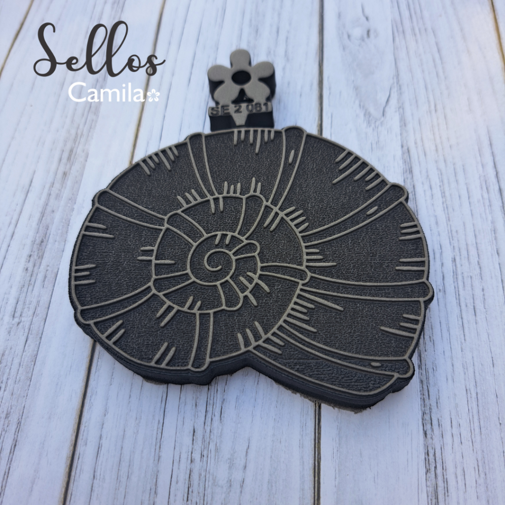SELLO DECORATIVO CARACOL DE MAR