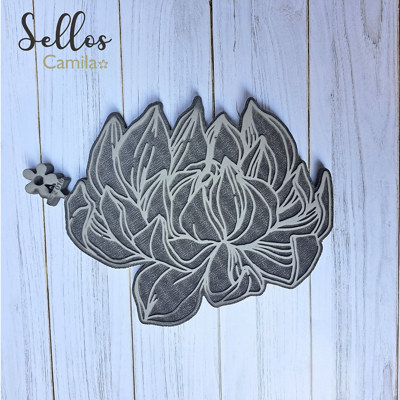 SELLO DECORATIVO SUCULENTA