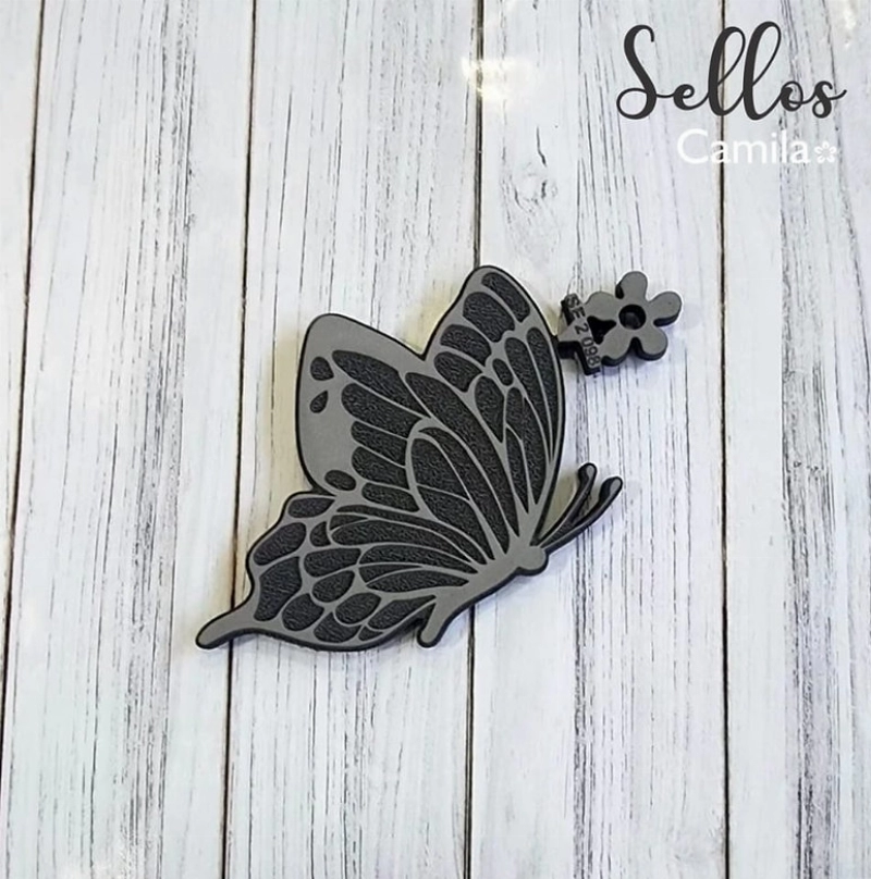 SELLO DECORATIVO MARIPOSA