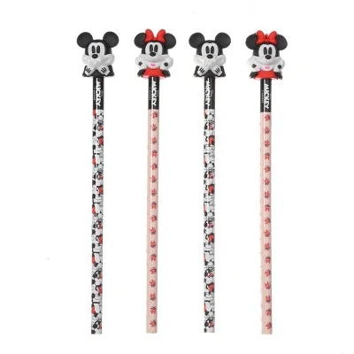 LAPIZ NEGRO C/ GOMA 3D MICKEY
