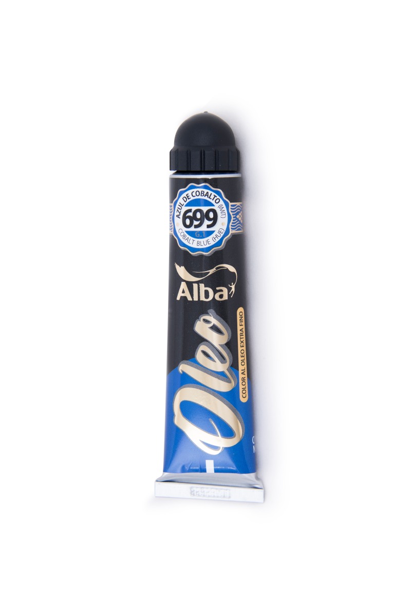 OLEO 60cc.AZUL COBALTO IMIT.ALBA