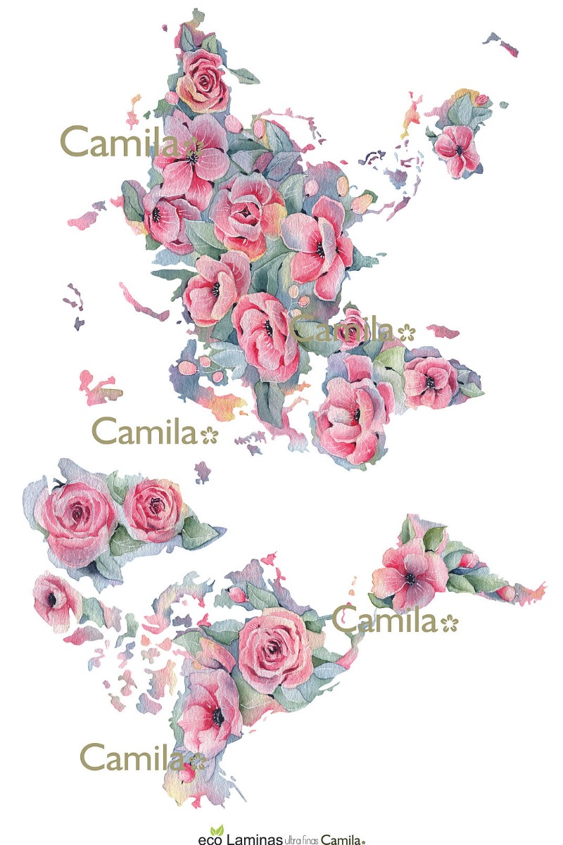LAMINAS P/DECOUPAGE.A4 ULTRA FINA x1u.CAMILA