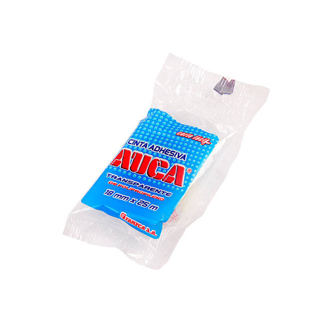 CINTA ADHESIVA 18mmx25m.AUCA