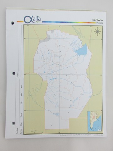 MAPA ESCOLAR N*3 x40u.
