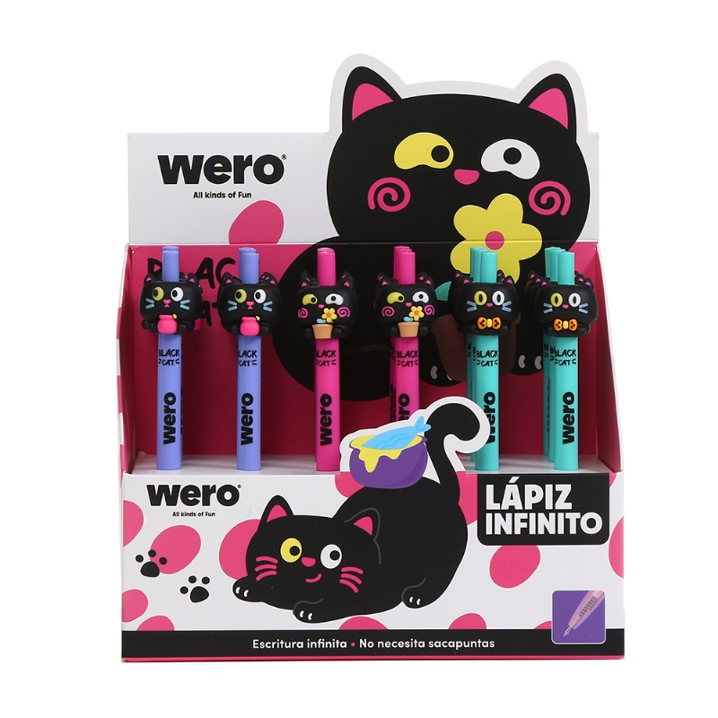 LAPIZ GRAFITO INFINITO BLACK CAT