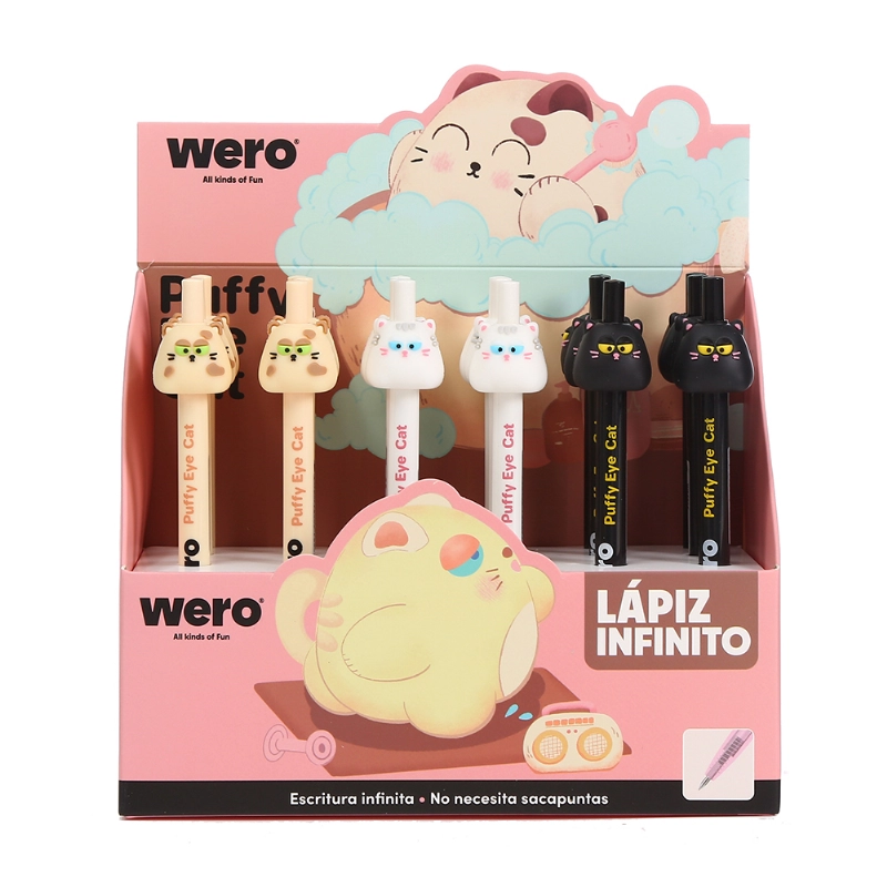 LAPIZ GRAFITO INFINITO PUFFY EYE CAT