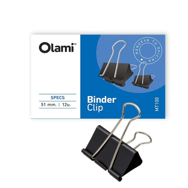 SUPERCLIP NEGRO N* 5  51mm. OLAMI