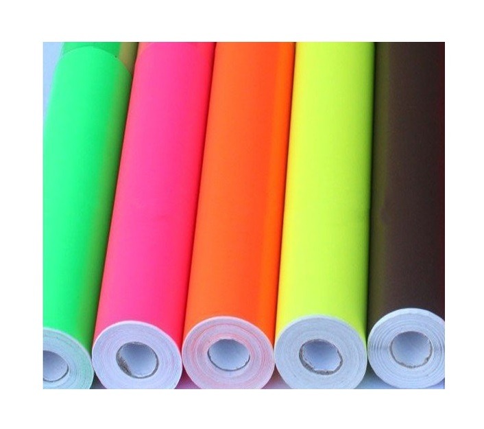 PVC AUTOADH.45cm.x1m.FLUO