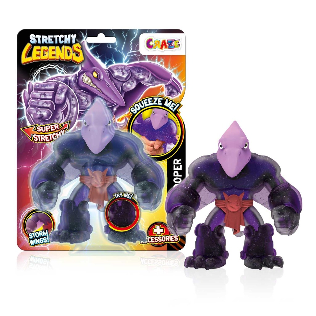 SQUISHY MUÑECO SUPER ELAST.PTEROTROOPER
